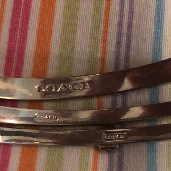 3 Coach bangles! - Picture 2 of 3